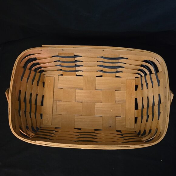 Petersboro Basket Co USA Large Magazine & Fireside Storage Basket - Picture 8 of 9